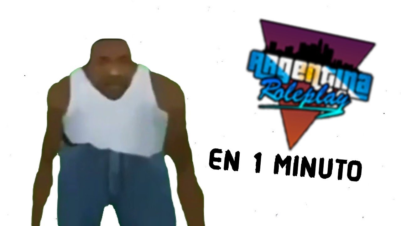 ARGENTINA ROLEPLAY En 1 MINUTO...