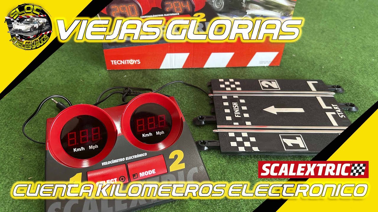 Cuenta kilómetros electrónico SCX Tecnitoys, Viejas Glorias