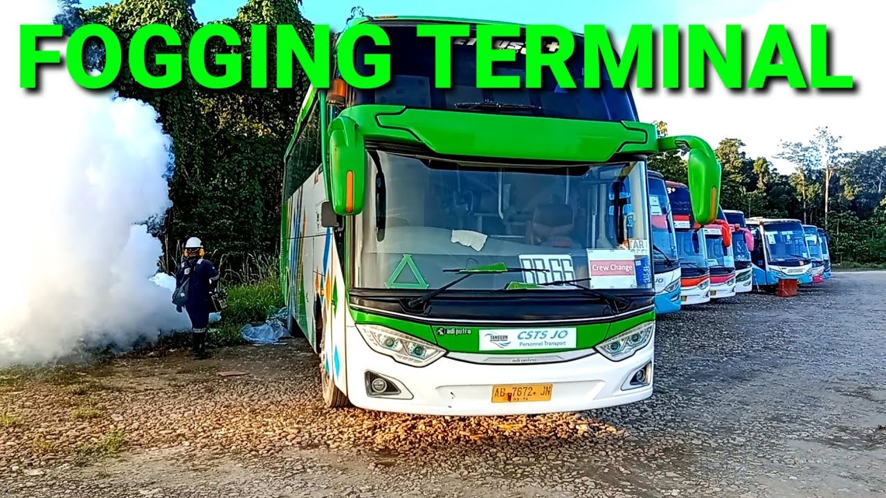 FOGGING TERMINAL BUS@pajampangankulon