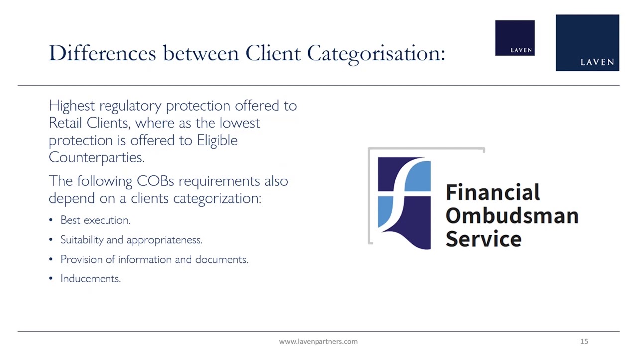 Laven: Client Categorisation & Suitability w/Dale Emery