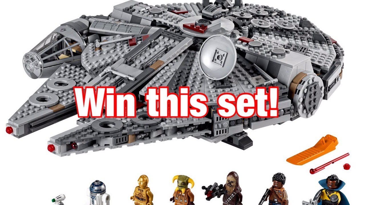 Lego Millennium Falcon&trade; set 75257 build and revew. #legostarwars #lego75257 #legomillenniumfalcon