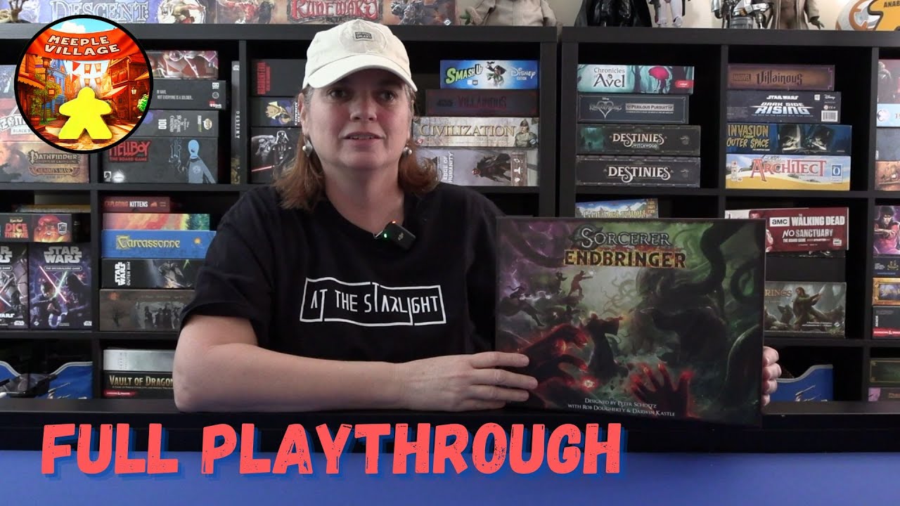 Sorcerer Endbringer Board Game Full Playthrough