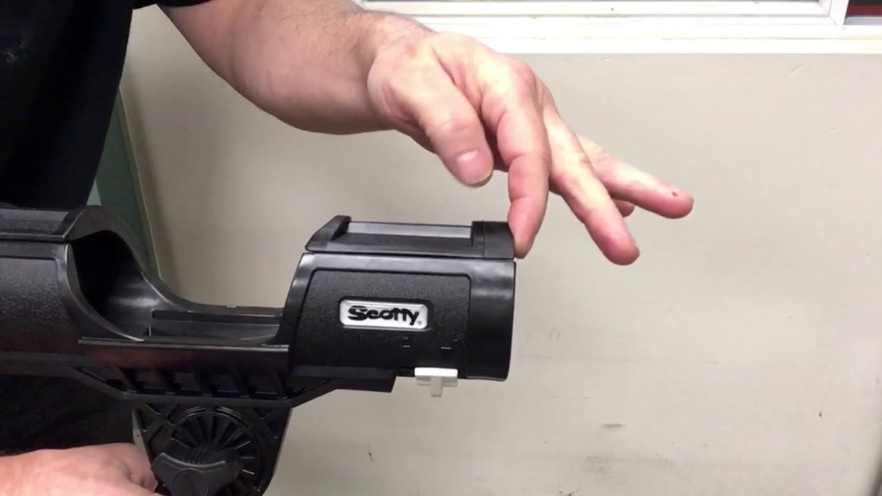 Scotty Orca Rod holder How to open