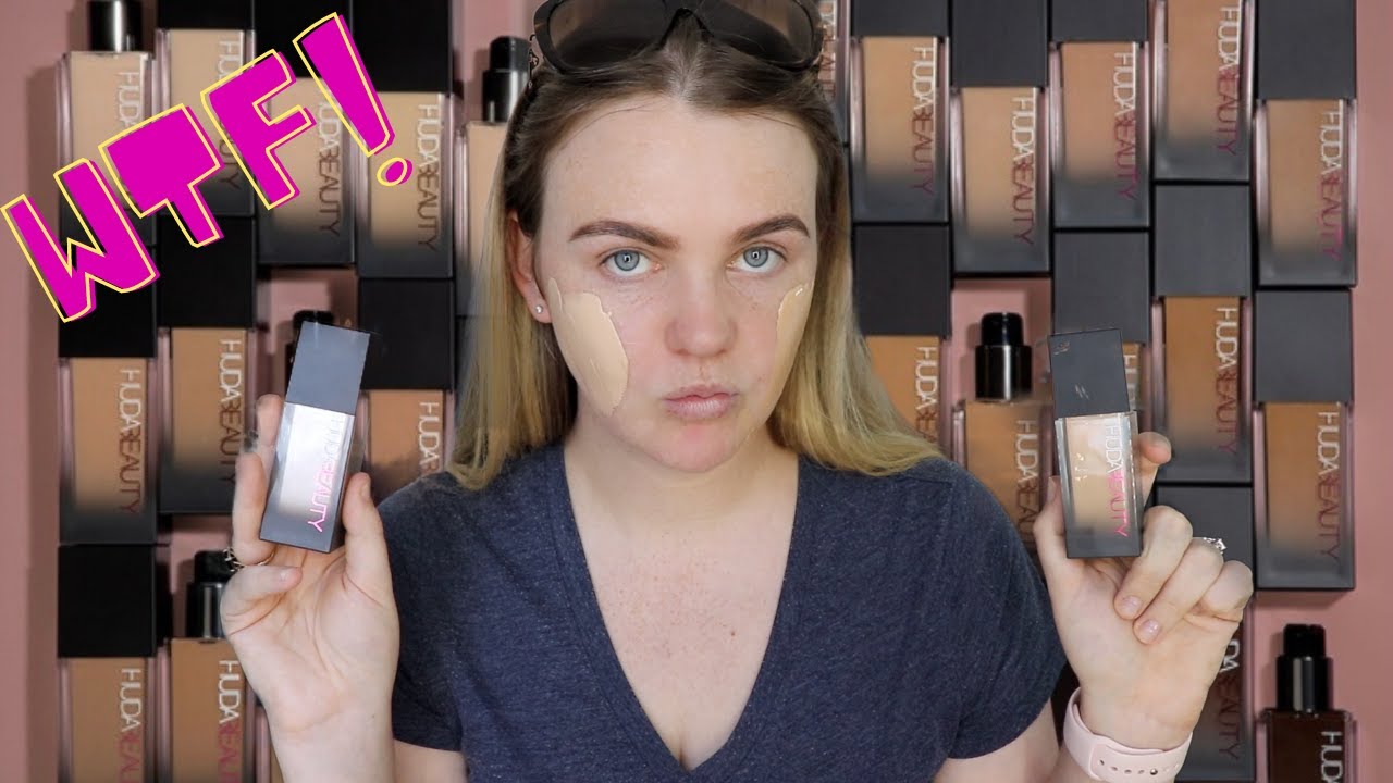 NEW HUDA BEAUTY FAUX FILTER LUMINOUS MATTE FOUNDATION || SAME SHADE DIFFERENT COLOUR!