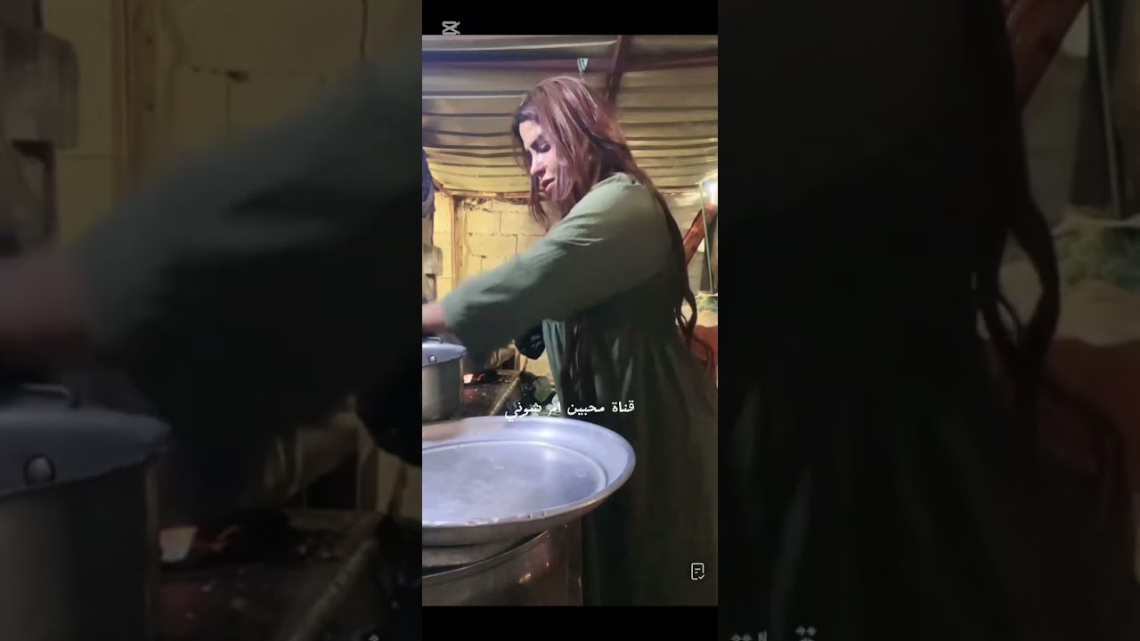 تعلمن طبخ مركه بانيه وتمن عنبر من زنيبه غده الفروخ من ترجع #زينب_بنت_الديوانيه 