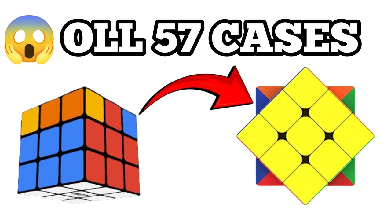 3x3 Rubik’s Cube OLL 57 Algorithm | Easy & Fast Method 🔥