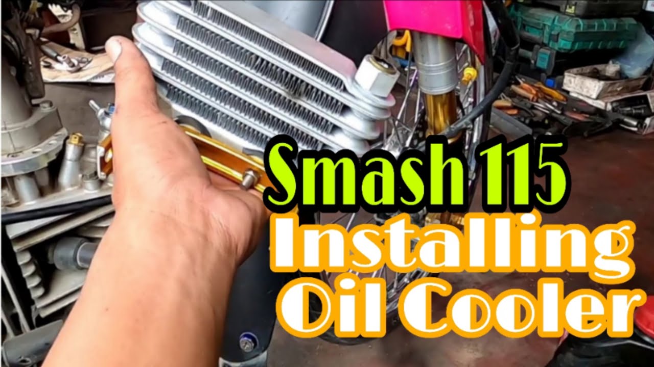 Installing Oil Cooler for Smash 115