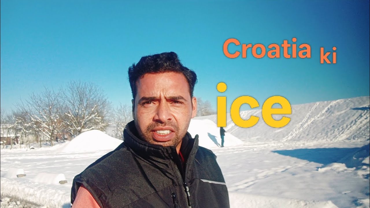 Croatia me teen din ice barish ke bad 😮‍💨😮‍💨