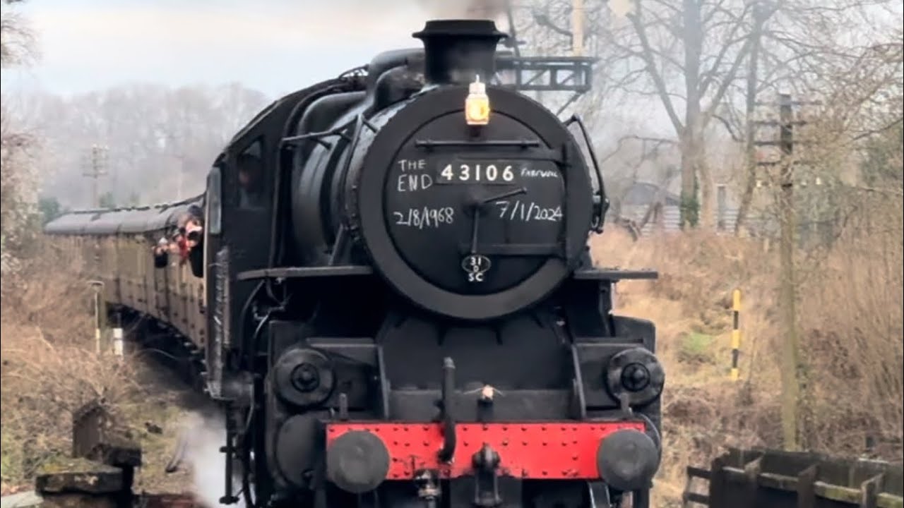 Severn Valley Railway Winter Steam Gala Sunday 7th January 2024
