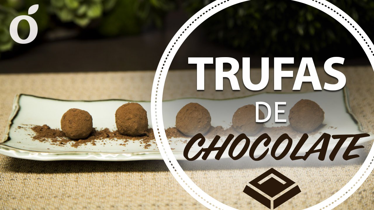 TRUFAS DE CHOCOLATE