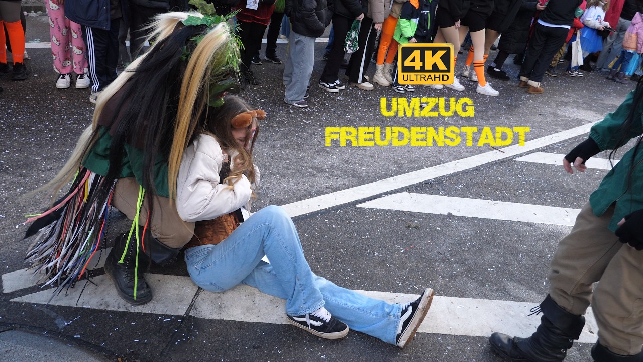 Fasnet Umzug in Freudenstadt Teil3