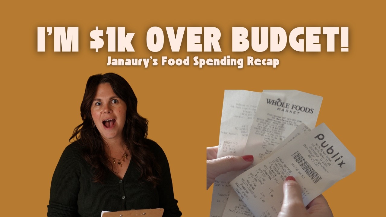 What I Spent in January 2026 on Feeding My Family of Four