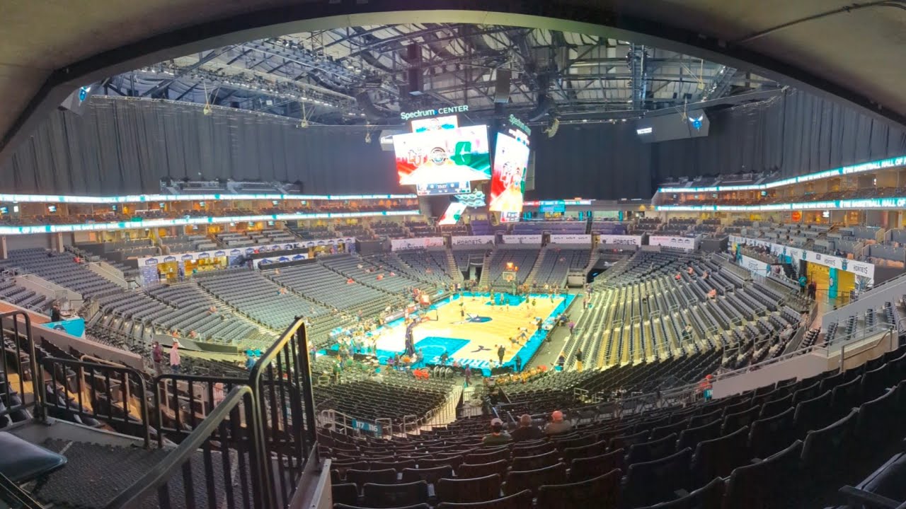 A Tour Of Spectrum Center During Hall Of Fame Series Game 1 Liberty vs Charlotte Highlights 11/10/23