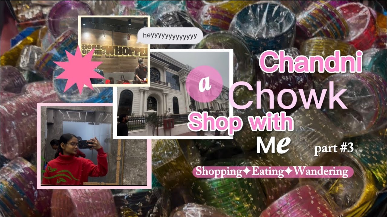 Chandni Chowk Shopping||Part-3||Anshika||Anshna||