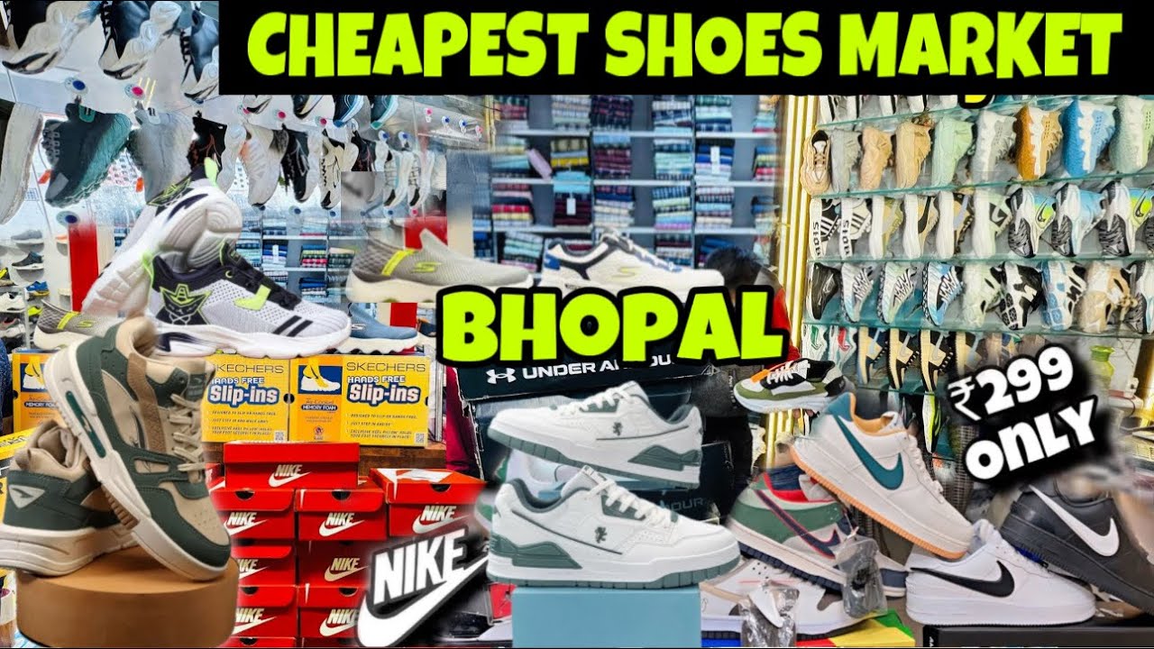 Bhopal Wholesale Shoe Market II Cheapest Shoe Market in bhopal Branded Shoes in bhopal II TopQuality