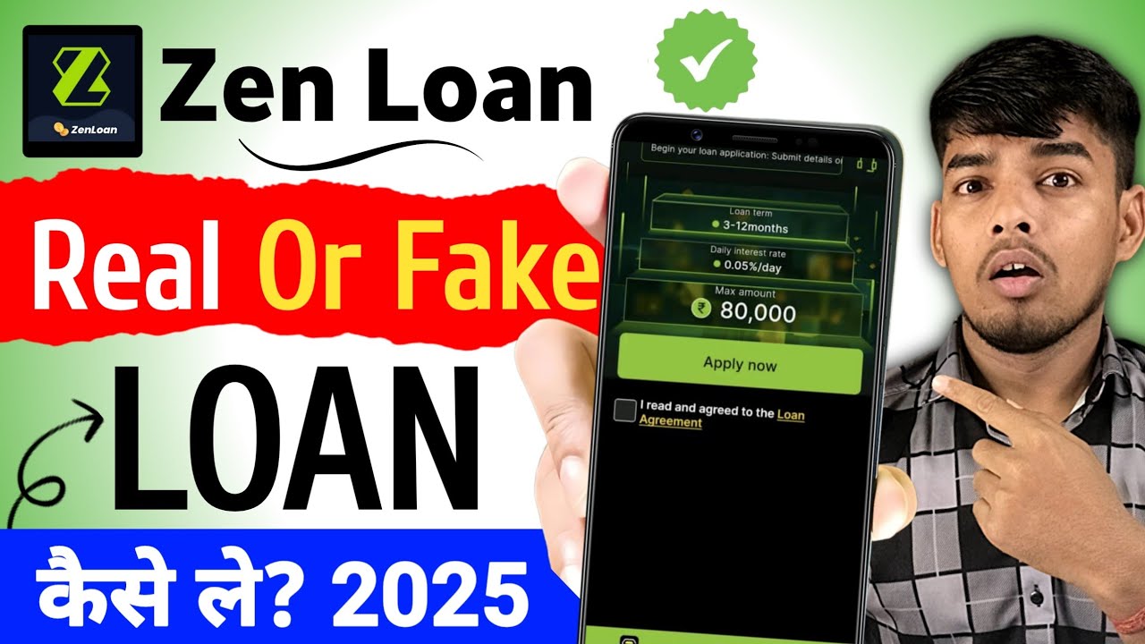 new zen loan app review || zen loan app real or fake || zen loan app se loan kaise le || zenloan app