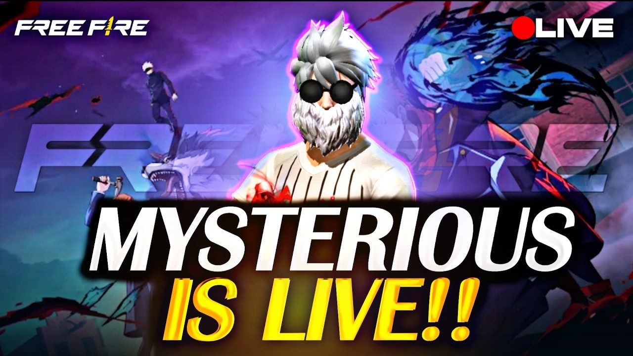 FREE FIRE LIVE: CUSTOM ROOMS & RANK PUSH 🏆 DOMINATING THE LOBBY 🔥