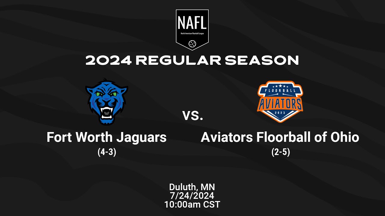 Fort Worth Jaguars vs. Aviators Floorball of Ohio