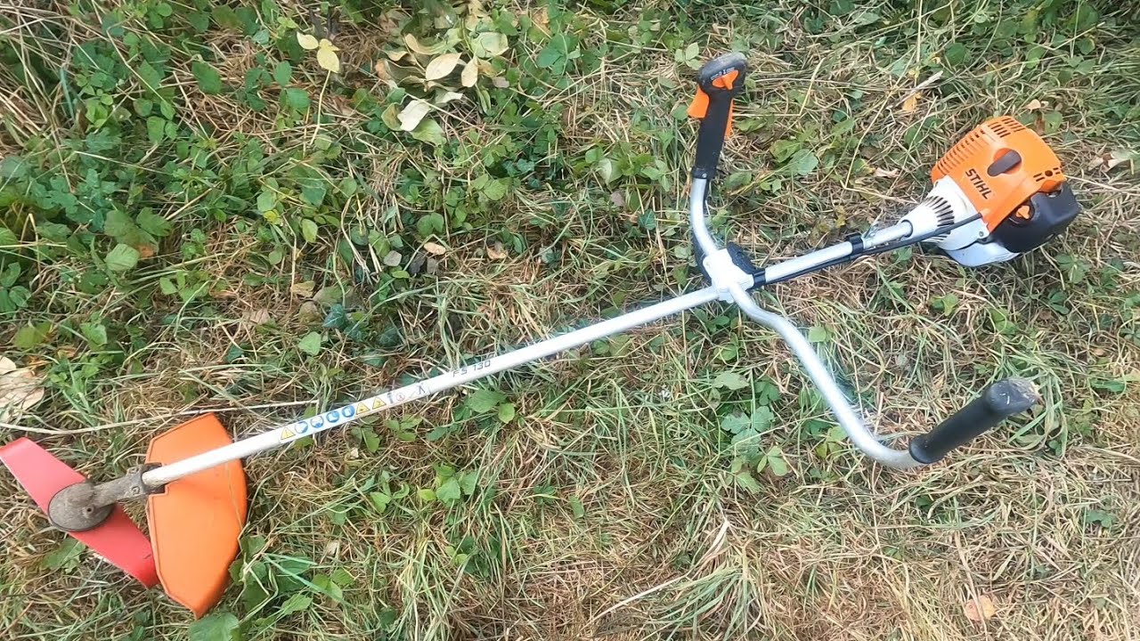 Débroussaillage de Ronces avec lame de broyage oregon stihl FS 130 @Stihl @stihlusa @OREGONproducts 