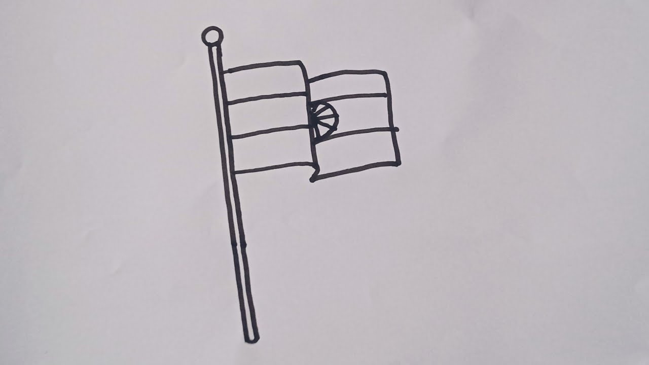 How to draw a Flag from numbers / Flag drawing from number 177/ Flag drawing easy way