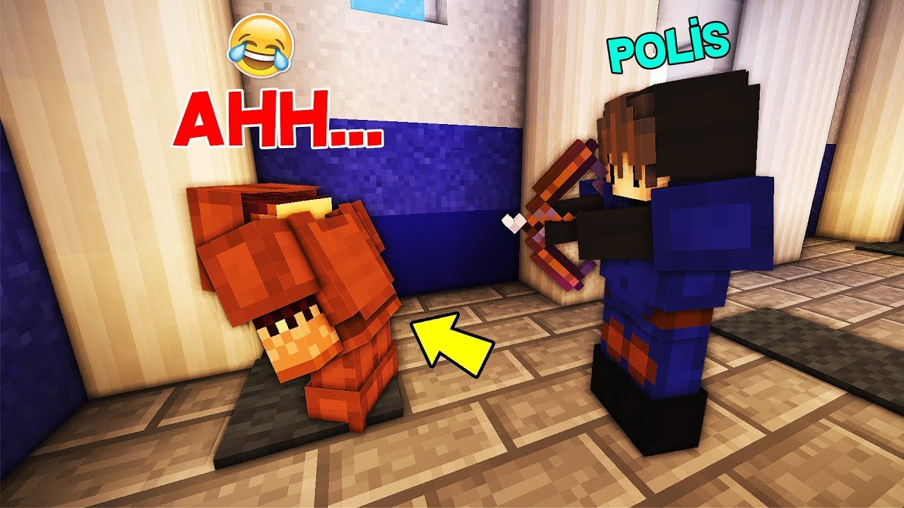 POLİS FAKİR'İN POPOSUNA ATEŞ ETTİ !! 😱 - Minecraft