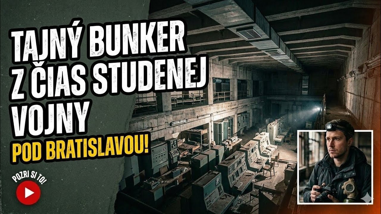 Tajný bunker z čias studenej vojny v Bratislave – zabudnuté podzemie