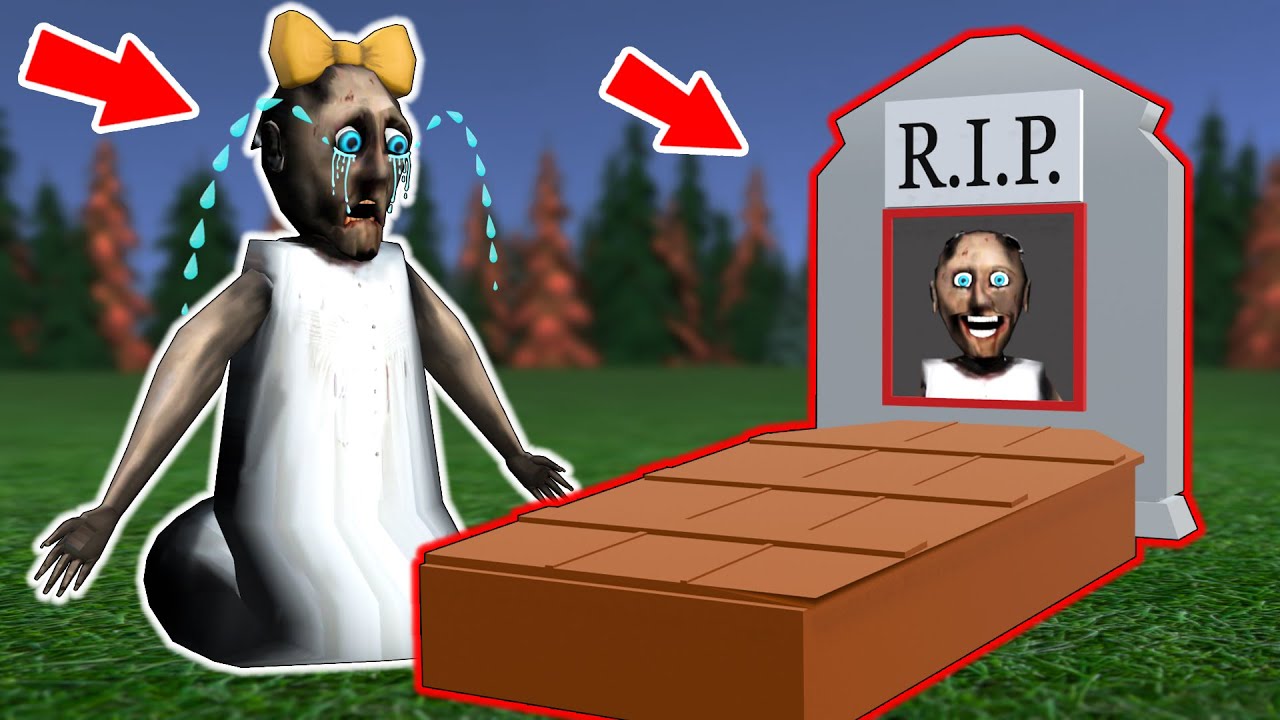 Granny and Grandpa vs R.I.P. vs Joke - funny horror animation (p.228)