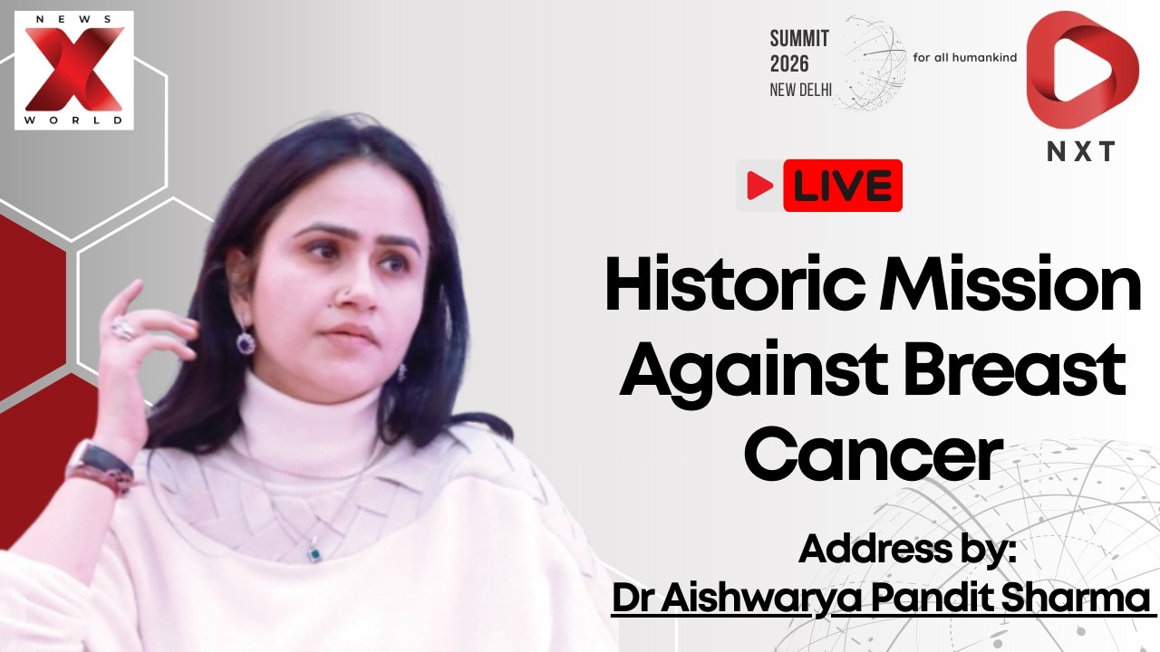 Aishwarya Pandit Sharma LIVE :Namo Shakti Mission Aims To Transform Breast Cancer Detection | NXW