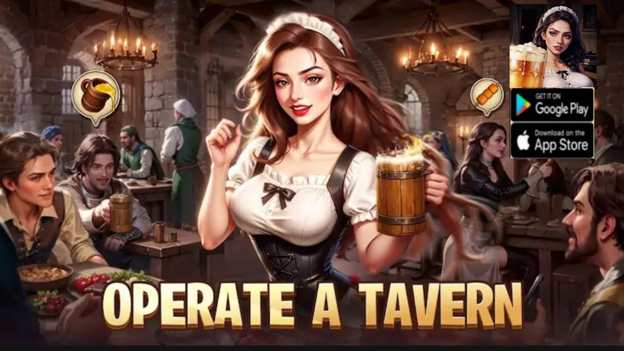 Tavern Legend Gameplay - Strategy Game Android