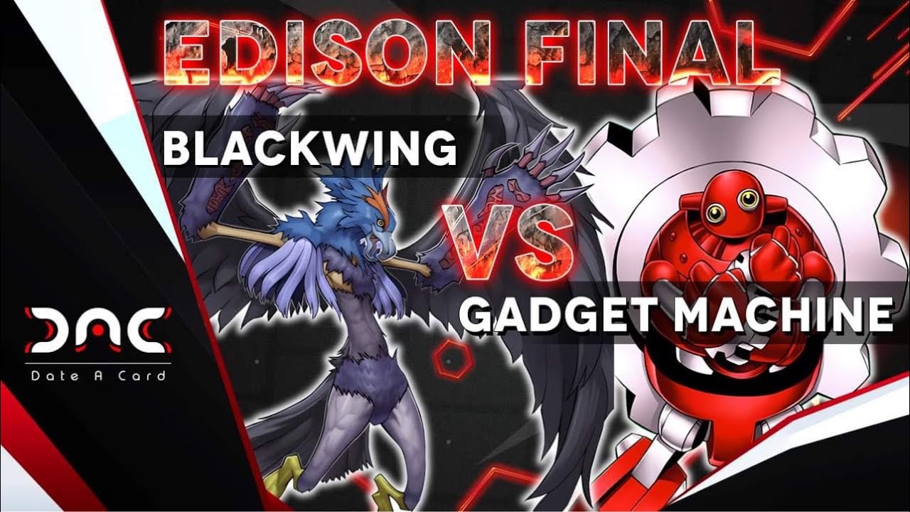 [Finale Edison] Black Wing VS Gadget Machine - Duel commenté par VINZ - DAC Tournament