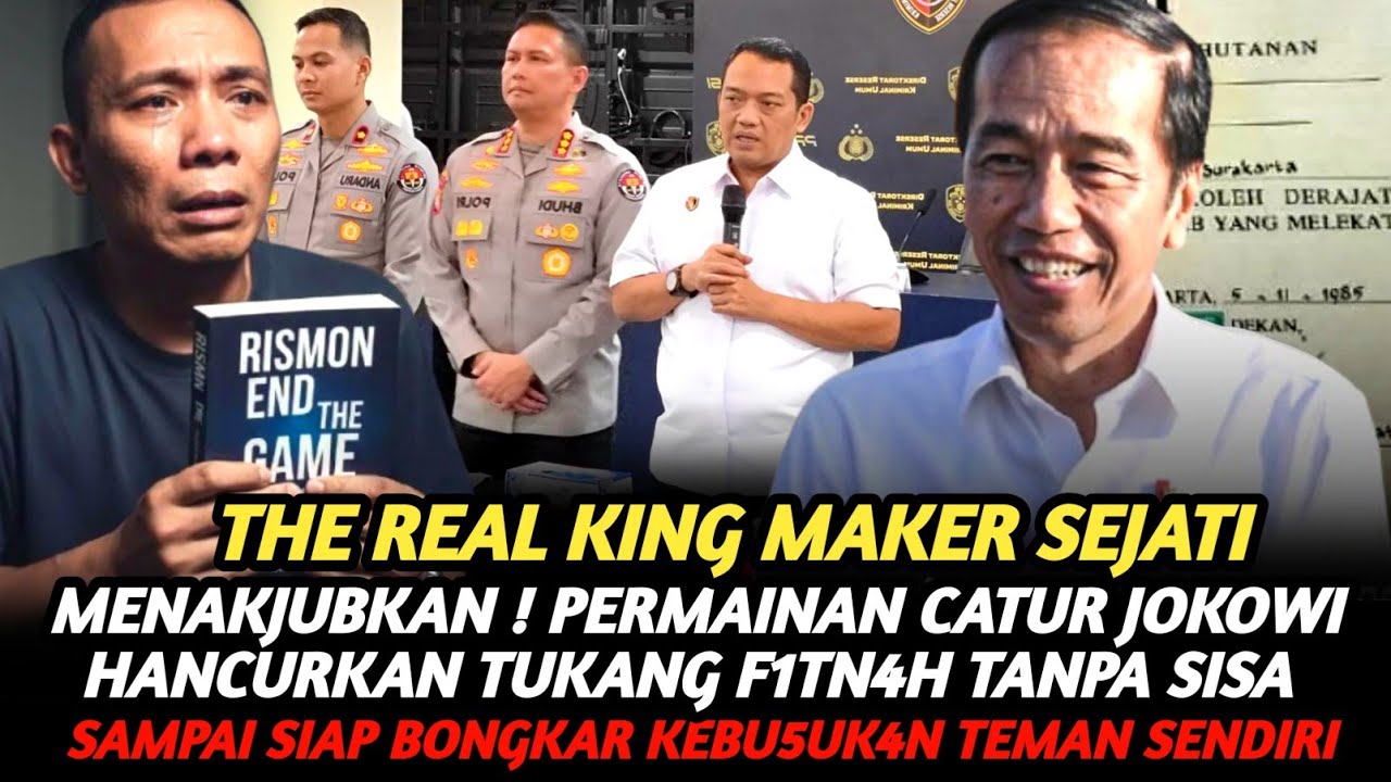 MENGEJUTKAN ! AKHIRNYA RISMON AKUI IJAZAH ASLI JOKOWI SAMPAI RELA SERANG BALIK ROY SURYO & DR TIFA !