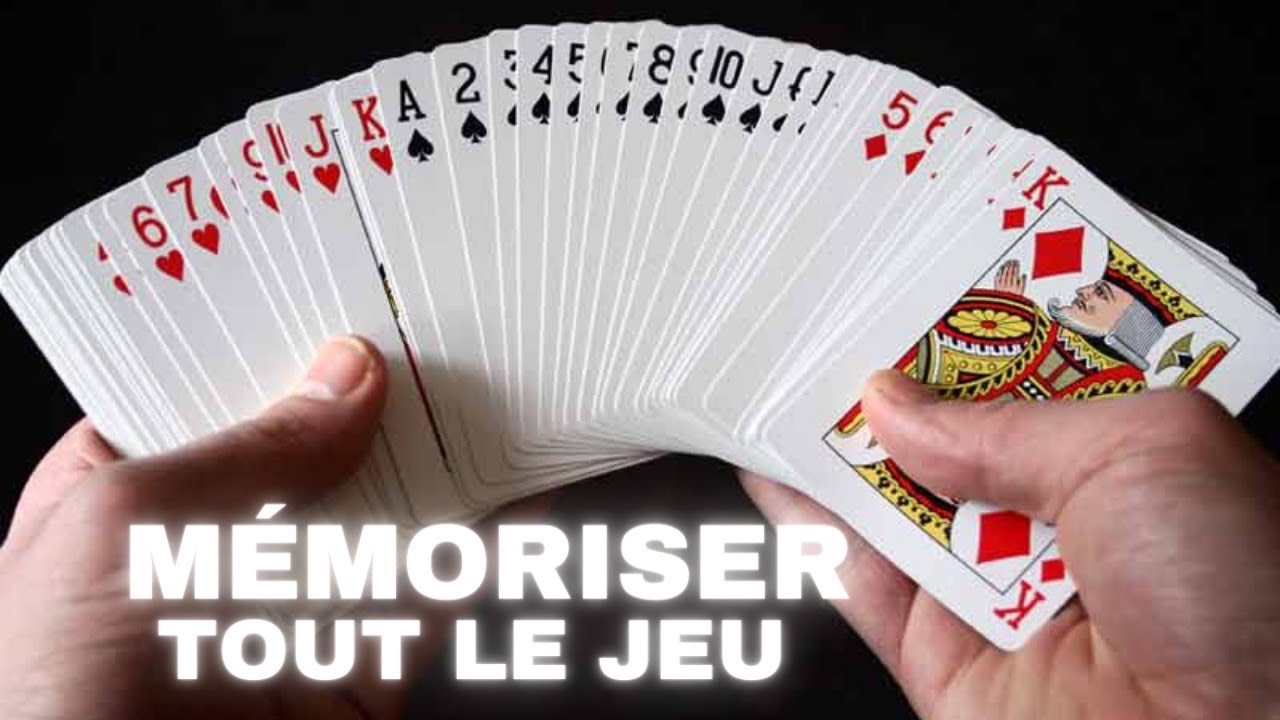 MÉMORISER TOUT LE JEU EN 30 SECONDES - Tour De Magie Expliqué