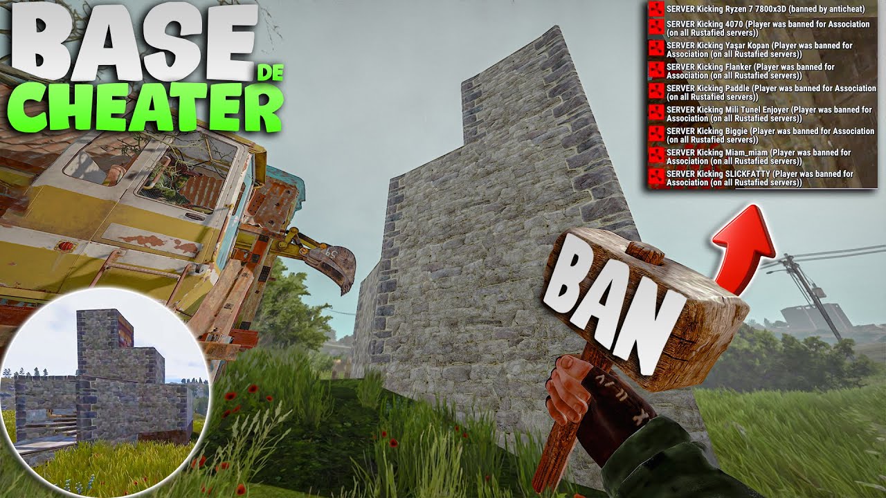 Nunca vimos tantos BANS de uma vez no server OFICIAL do RUST