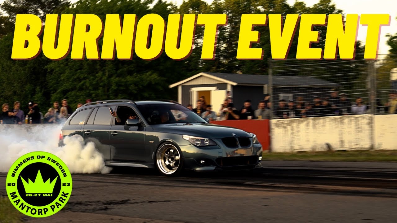 BOS MANTORP PARK BURNOUT EVENT 2023