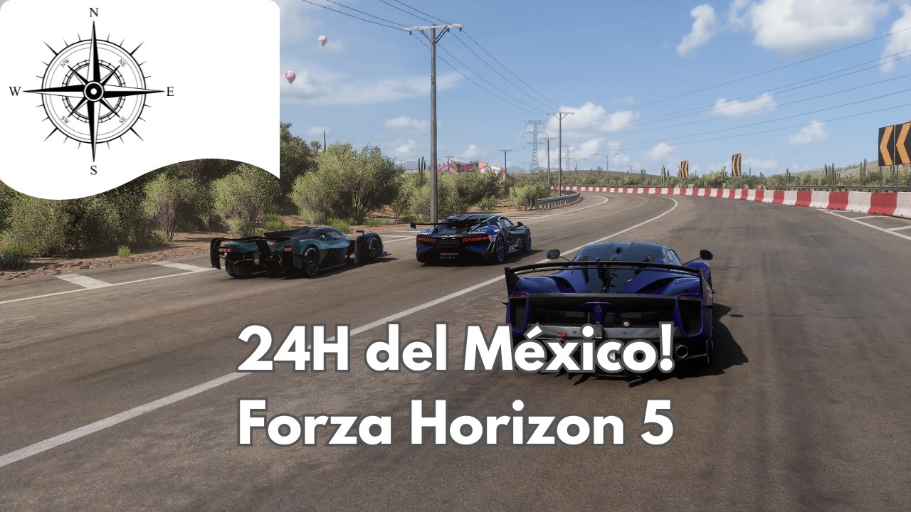 THE FASTEST ENDURANCE! 🏎️ 24H del México: Baku-Monaco Sector & Highway Flat-out | Forza LMS (4K)