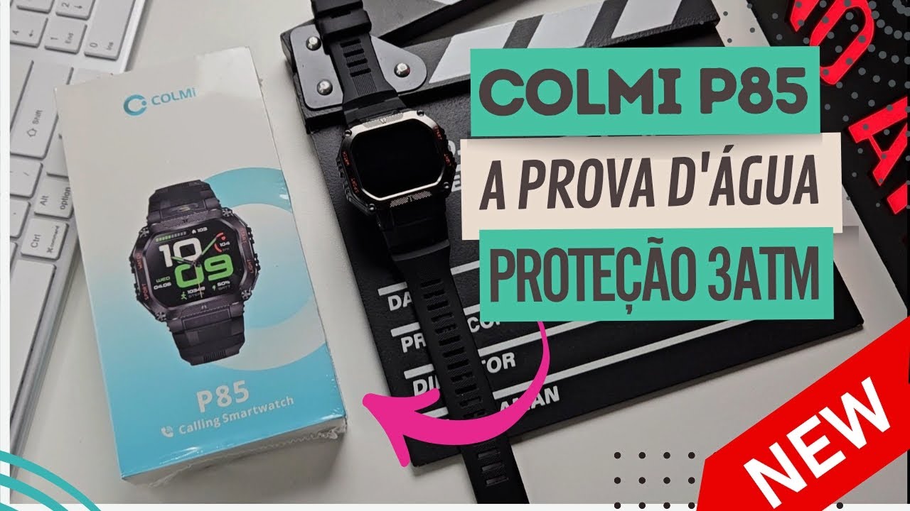 LANÇAMENTO COLMI P85 Promete Resistir 30 Metros De Profundidade!