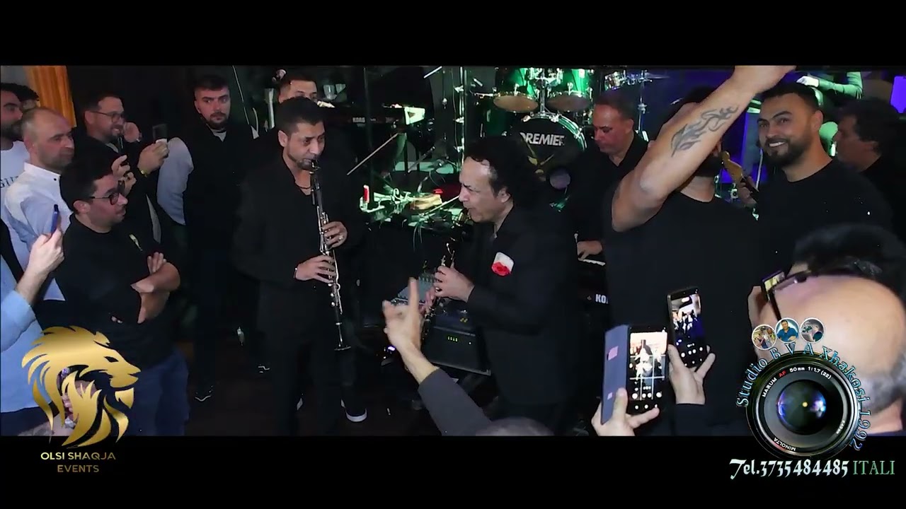 Festa shqiptare ne Bergamo Olsi Shaqja Event Vasilis Saleas Spartak Kurteshi