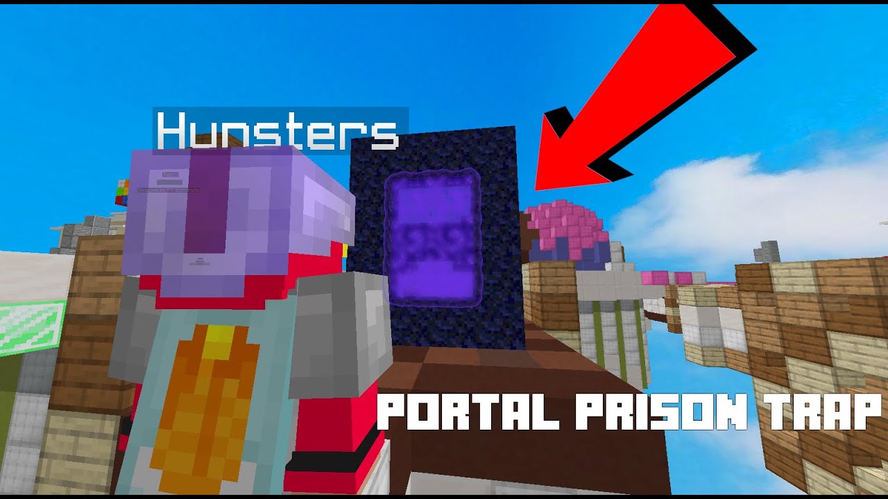 Tricking people into GOING TO THE NETHER in Hypixel Bedwars...