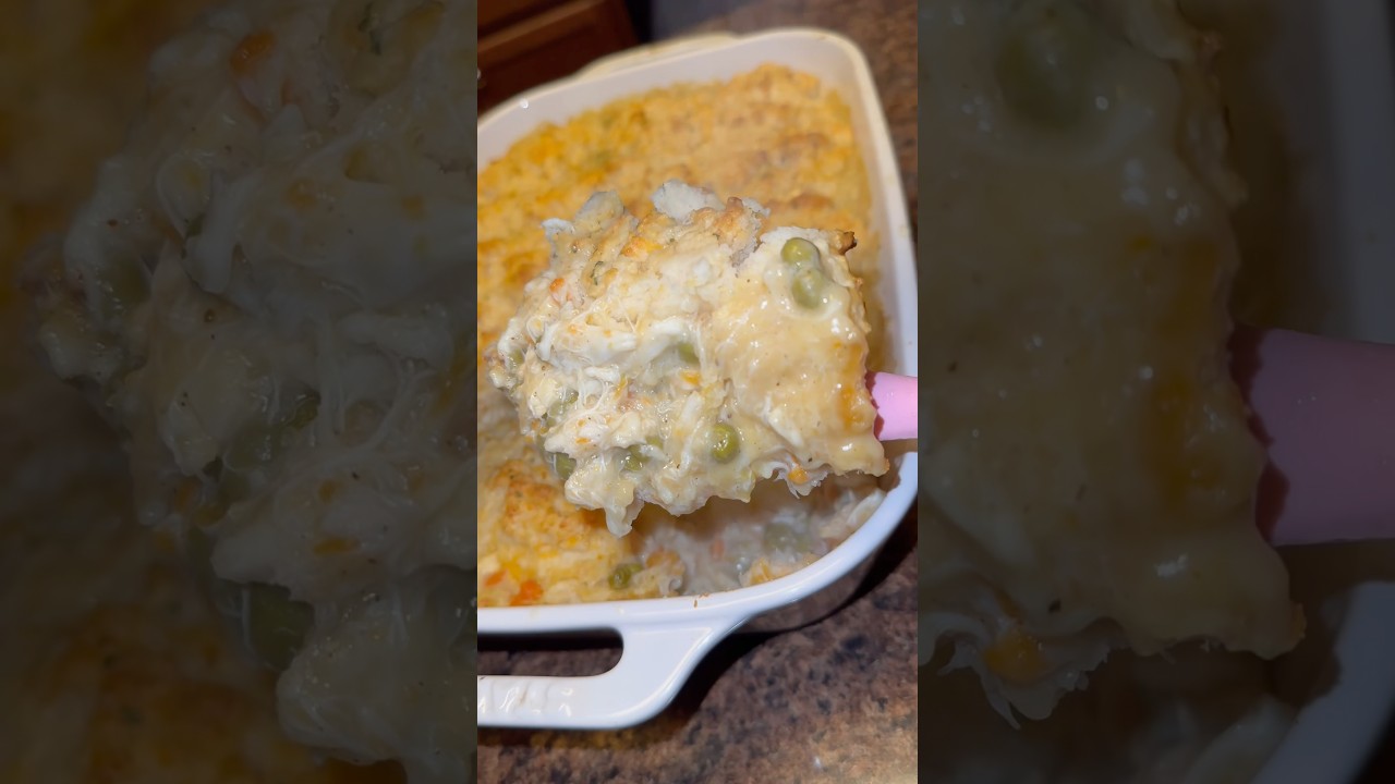Cheddar bay crab pot pie 🦀🥧