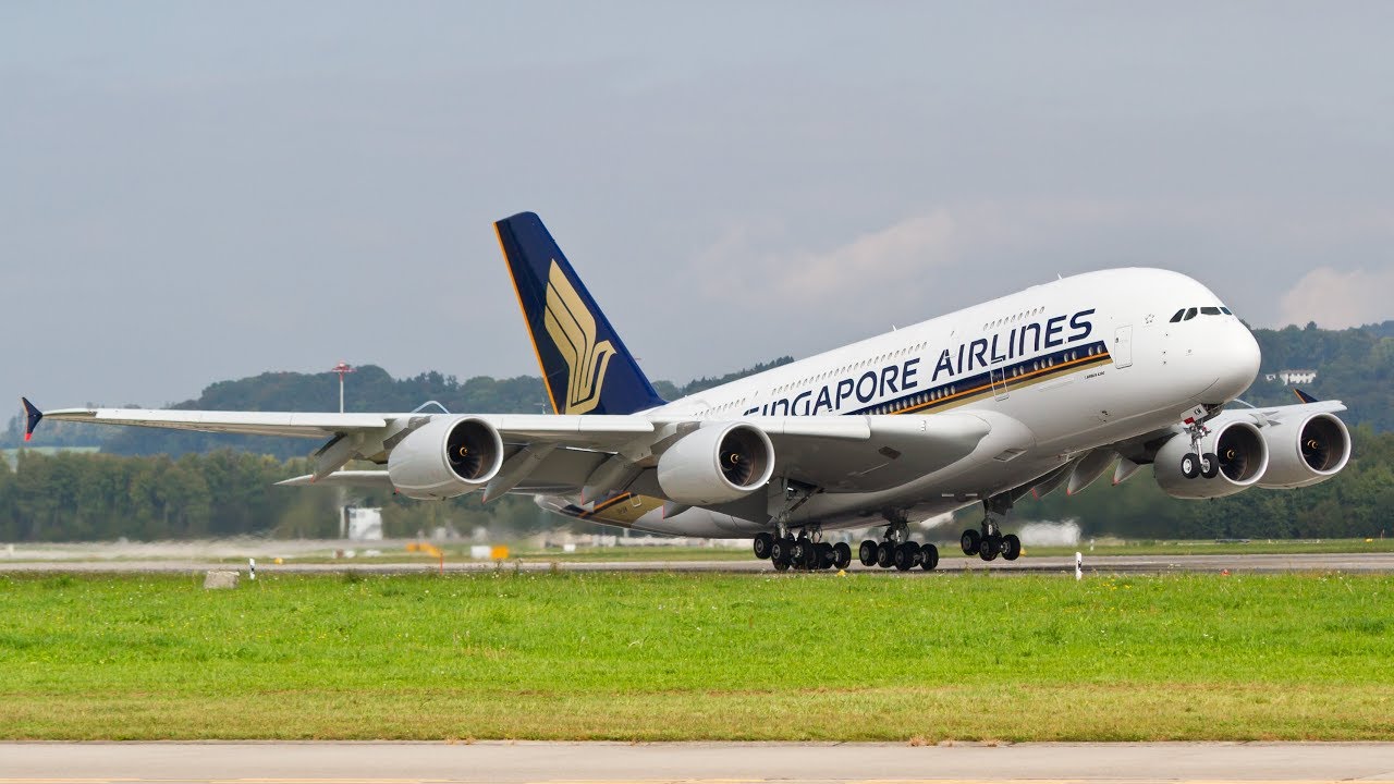 Singapore Airlines A380 Timelapse Frankfurt - New York JFK