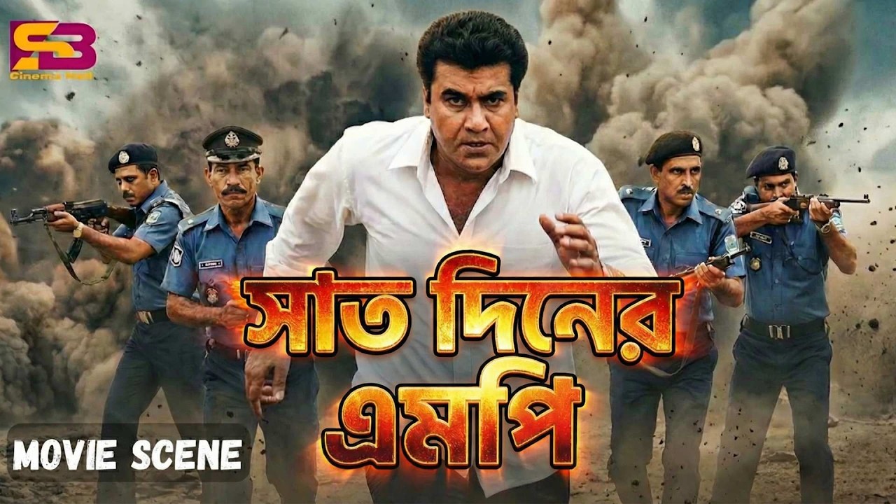 সাত দিনের এমপি | Bangla Movie Scenes | Manna | Rajib | Moushumi | Dildar | Misha Sawdagor