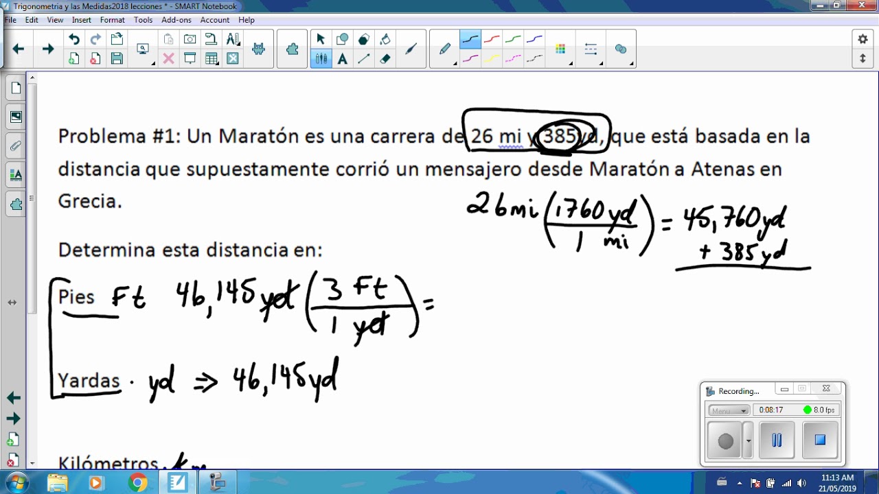 Math 10C-S: Unidades Imperiales y SI