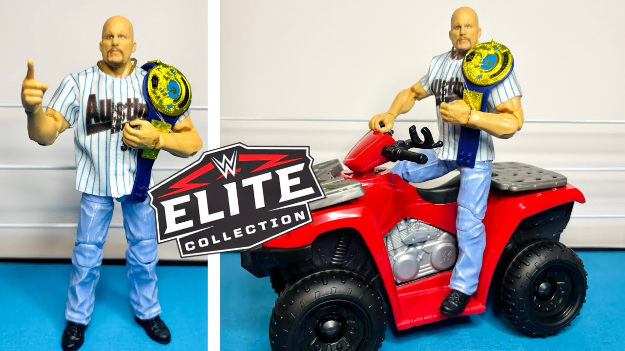 WWE ELITE LEGENDS SERIES 30 “STONE COLD” STEVE AUSTIN FIGURE REVIEW (EARLY)