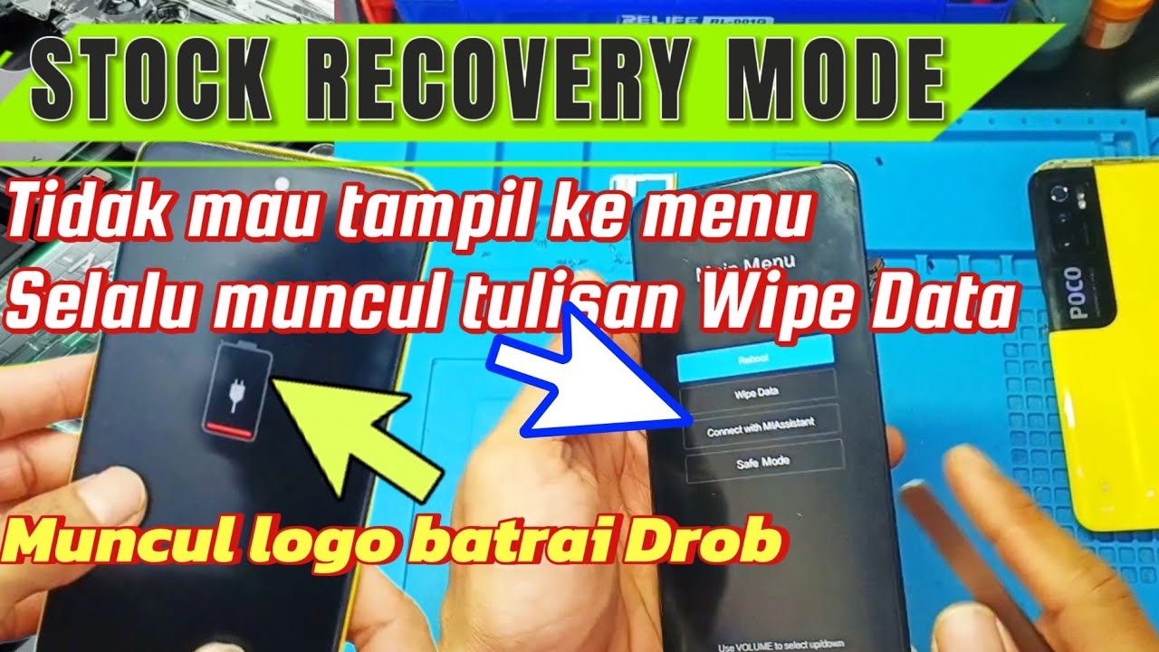 Cara Mengatasi Hp yang Muncul TULISAN CINA, dan muncul logo baterai drob❗POCO M3pro