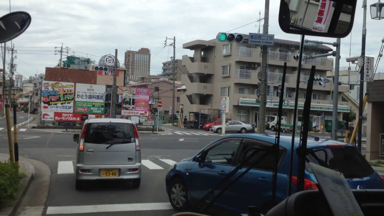 名古屋市営バス 前面展望 車窓 地下鉄植田→地下鉄鳴子北/ 鳴子11系統 地下鉄植田1247発
