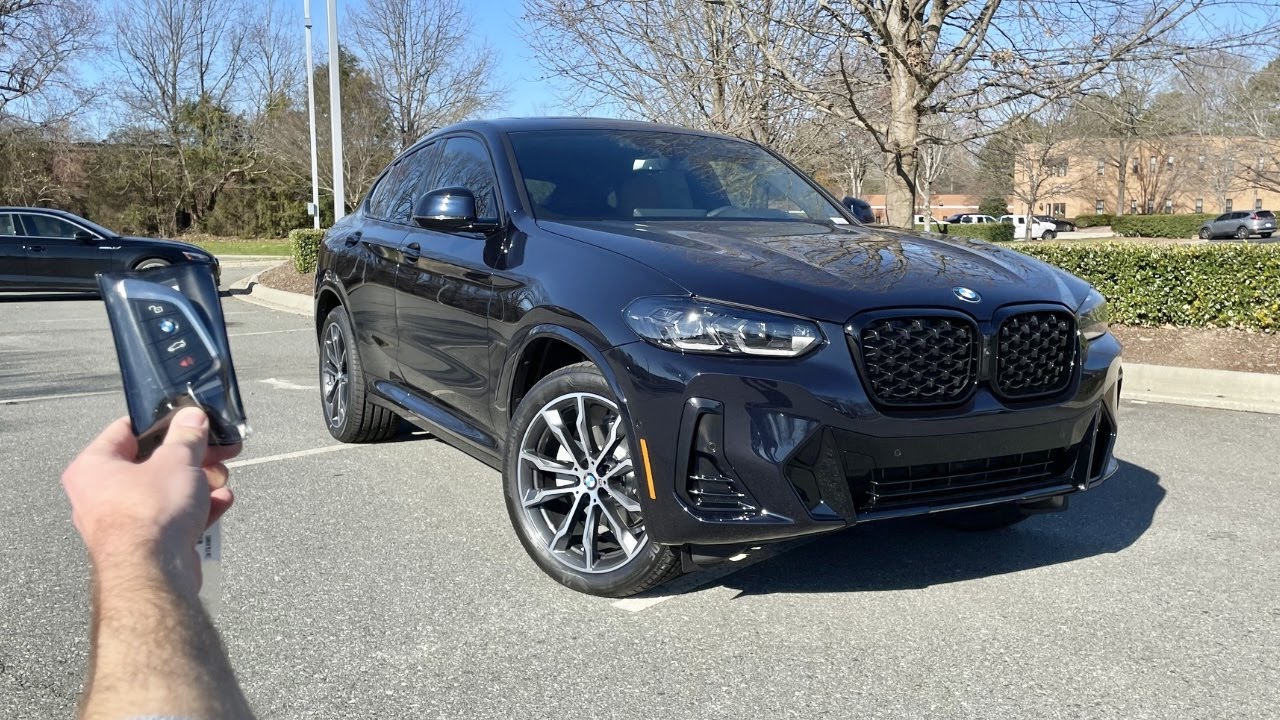 BMW X4 xDrive30i M Sport 2023 года: запуск, выхлоп, тест-драйв, осмотр и обзор