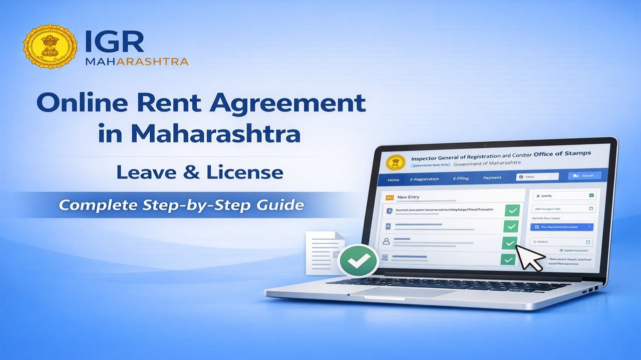 Online Rent Agreement in Maharashtra(Leave & License) – Complete Step-by-Step Guide |By NiveshNation