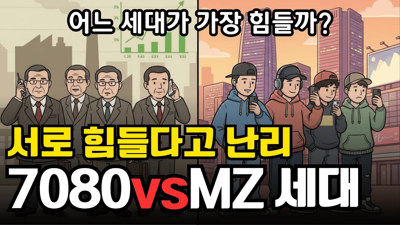 같은 한국 다른 인생, 부모 세대와 MZ세대의 진짜 격차 | 경제 애니메이션