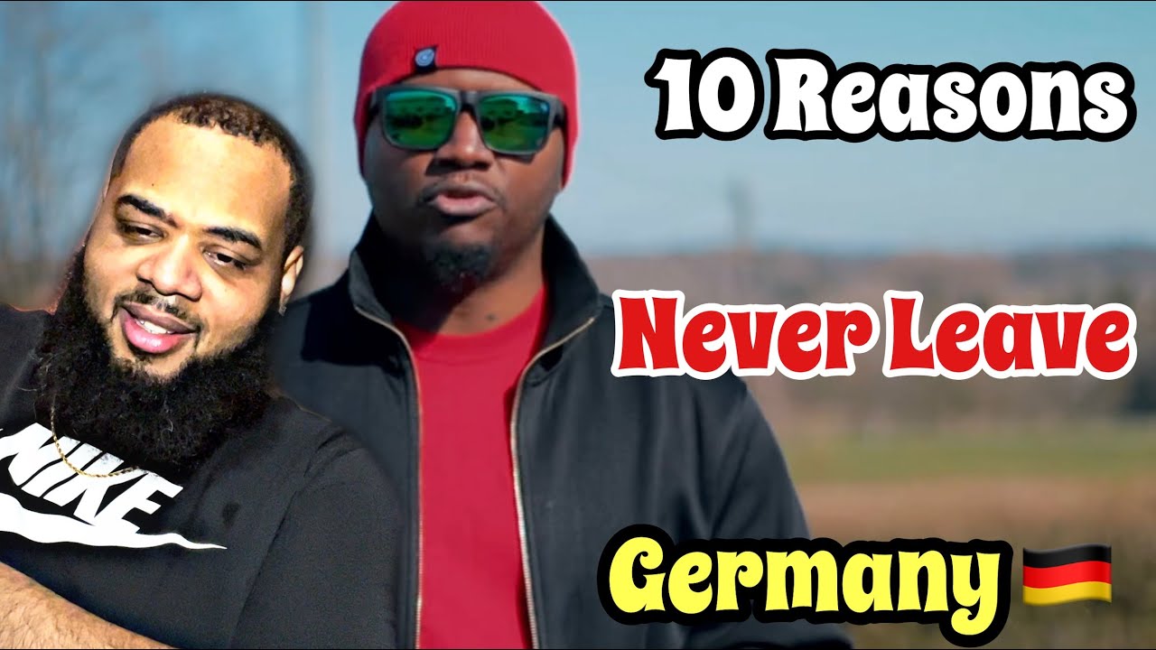 AMERICAN REACTS to 10 REASONS YOU WILL NEVER LEAVE GĘRMANY by Christopher Russell 🇩🇪