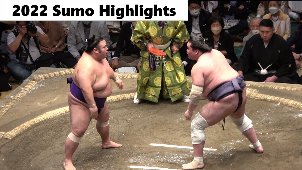 2022 Sumo Highlights: Retired Terunofuji near his best (2022年の大相撲大一番総集編!)